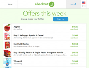 Checkout 51 app grocery deals