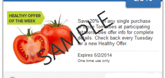SavingStar Healthy Tuesday Offer – 20% off Tomatoes