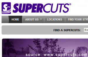 Supercuts Email Savings