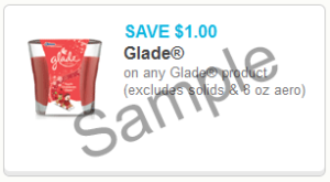 Glade Candles Stocking